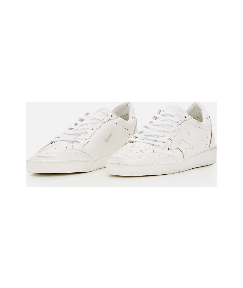 Golden Goose Ballstar Lace-up Sneakers - White