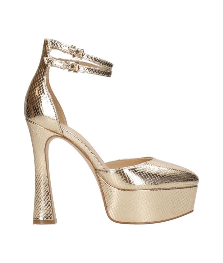 Michael kors round toe hot sale pumps