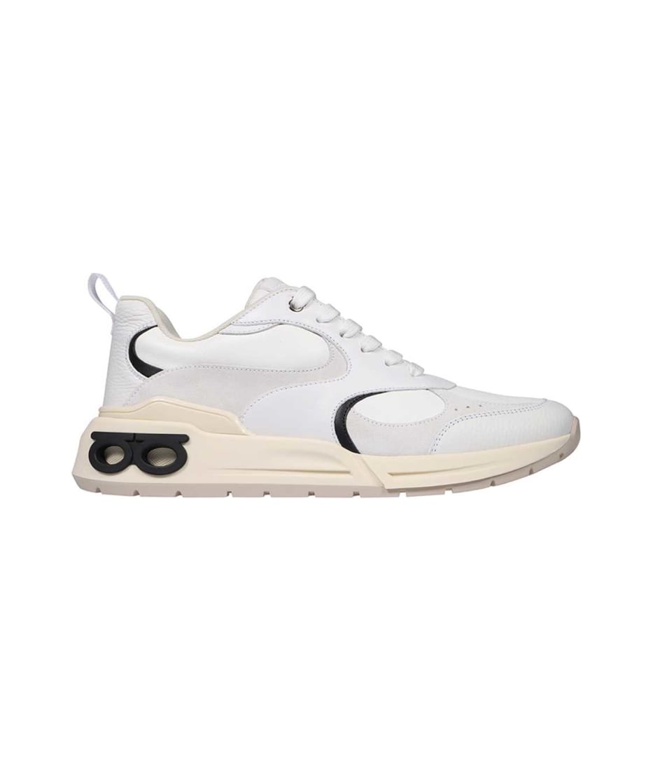 【送料&関税込】Ferragamo Cosimina Leather Low-top Sneakers Ferragamo Cosimina Leather Low-top Sneakers | italist