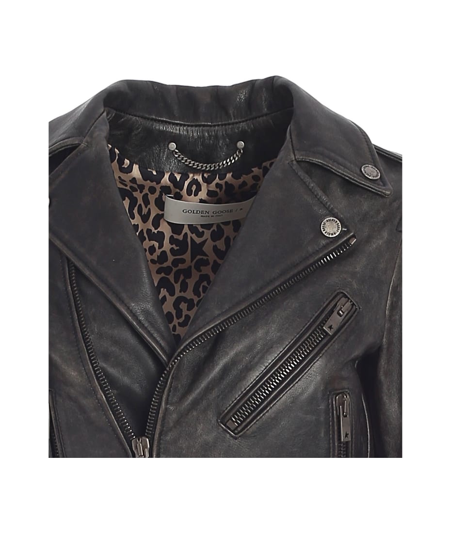 Golden Goose Destiny Leather Jacket | italist