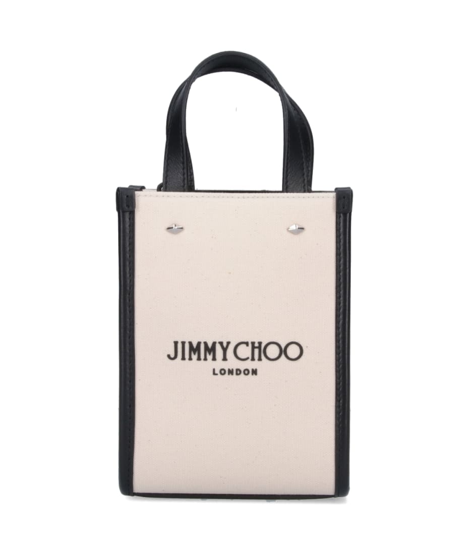 専用品JIMMY CHOO MINI N/S CANVAS 2WAYTOTE Jimmy Choo N/s Mini Tote Bag | italist