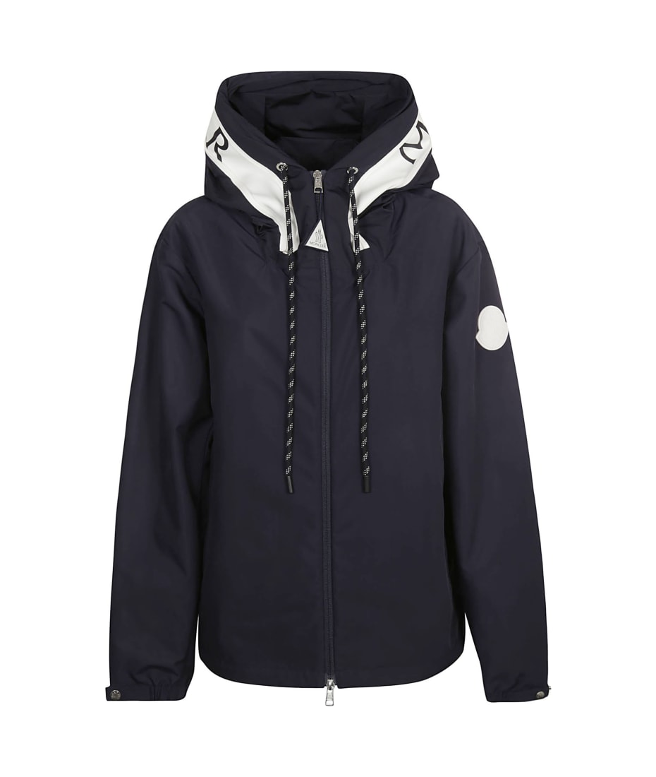 Moncler フード付きジャージ L ネイビー MONCLER】MONCLER VIZILLE JACKET（ヴィジール フード付き