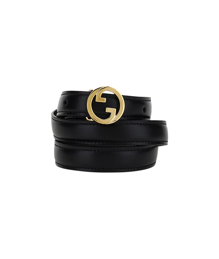 【GUCCI】レディース☆ブロンディ カーフレザー ベルト 全２色 GUCCI Blondie leather belt | NET-A-PORTER