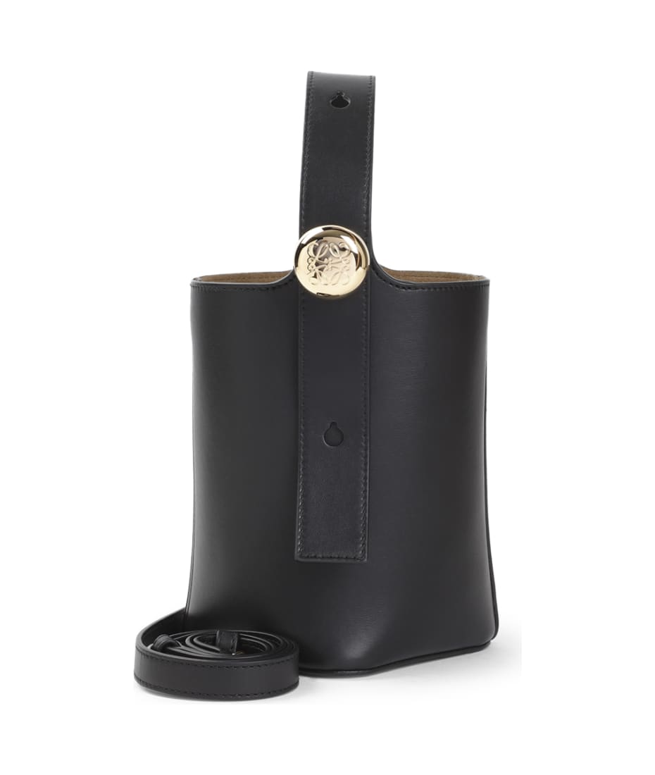 25ss LOEWE ペブルミニレザーバケットバッグ AANBBBMX011100 LOEWE Pebble Bucket Mini Hand bag AANBBBMX011100 leather