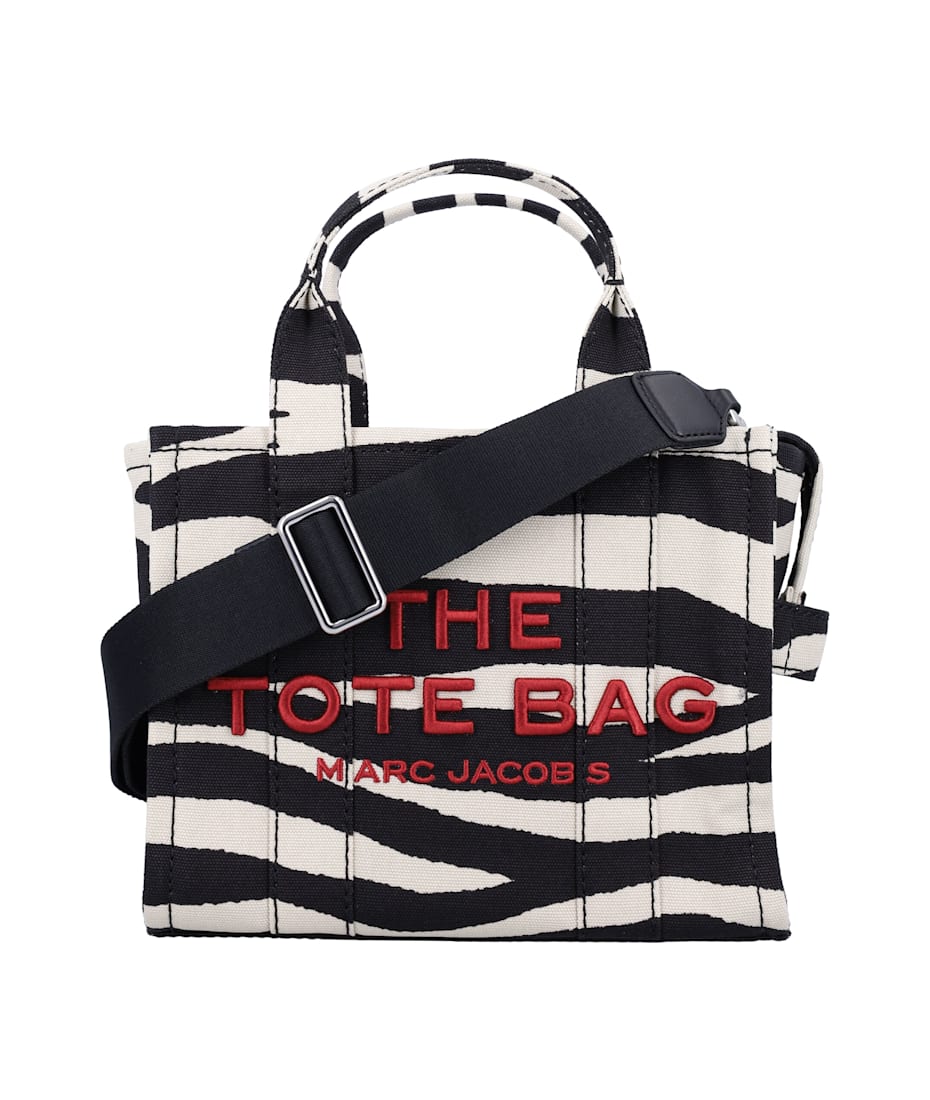 トートバッグ MARC JACOBS The Small Tote Zebra Canvas bag Marc Jacobs The Zebra Canvas Small Tote Bag | italist