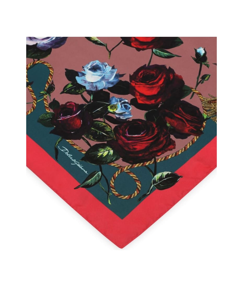 Dolce & Gabbana Foulard 70x70 - Yi Fondo Rosa