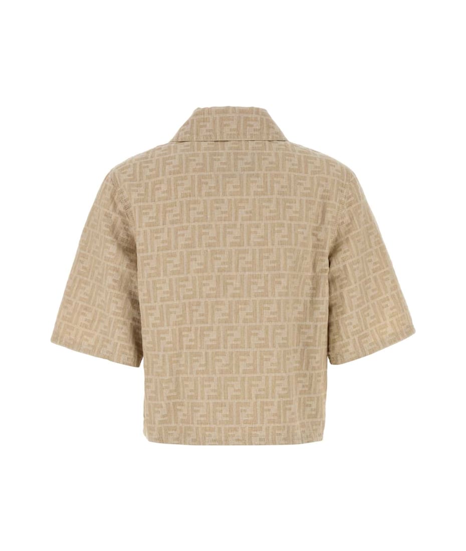 Fndiページ Fendi Embroidered Denim Shirt | italist