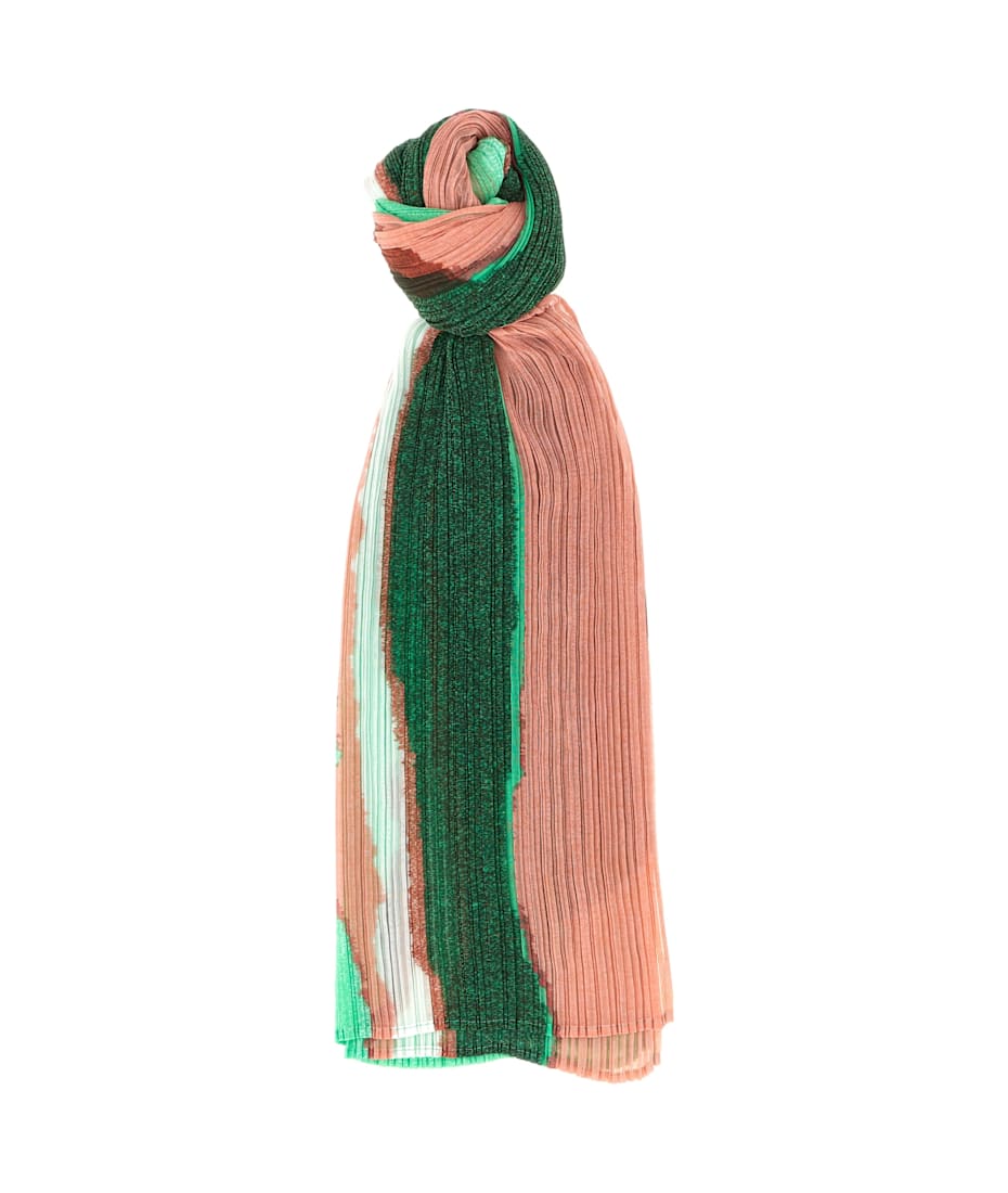 国内買付 PLEATS PLEASE ISSEY MIYAKE GRAINY COLORS MADAME-T Pleats Please Issey Miyake 'grainy Colors Madame-t' Stole