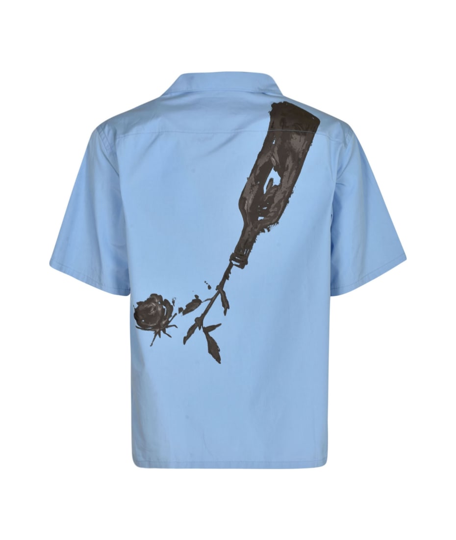 Prada Bottle Print Formal Shirt | italist