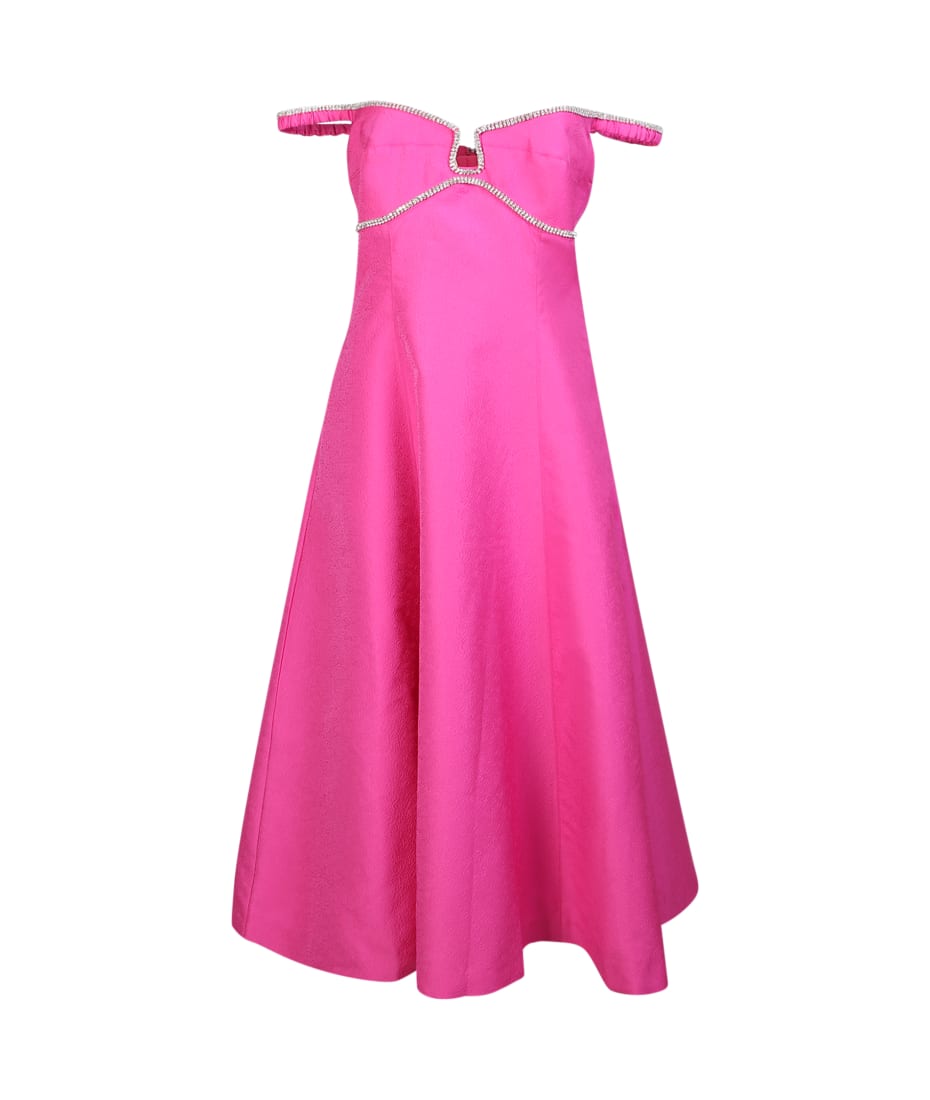 オールインワン・サロペット Self-Portrait Diamante Detail Midi Dress self-portrait Textured Diamante Detail Midi Dress | italist