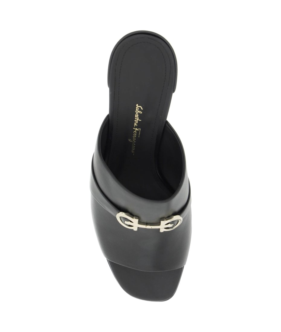 【SALVATORE FERRAGAMO】GANCINI MULES Ferragamo Gancini Mules | italist
