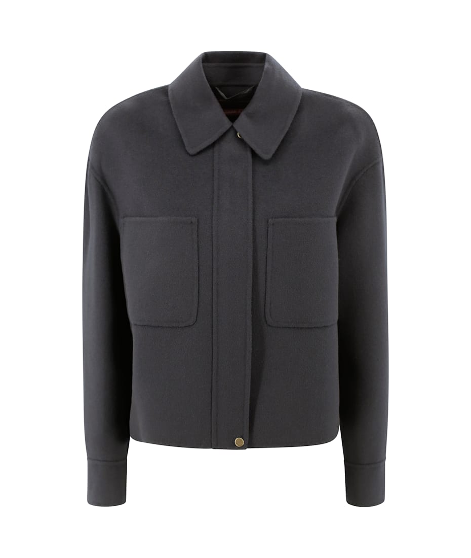 【関税込み】Max Mara ブラック Madison ジャケット Max Mara Studio 'madison' Jacket | italist