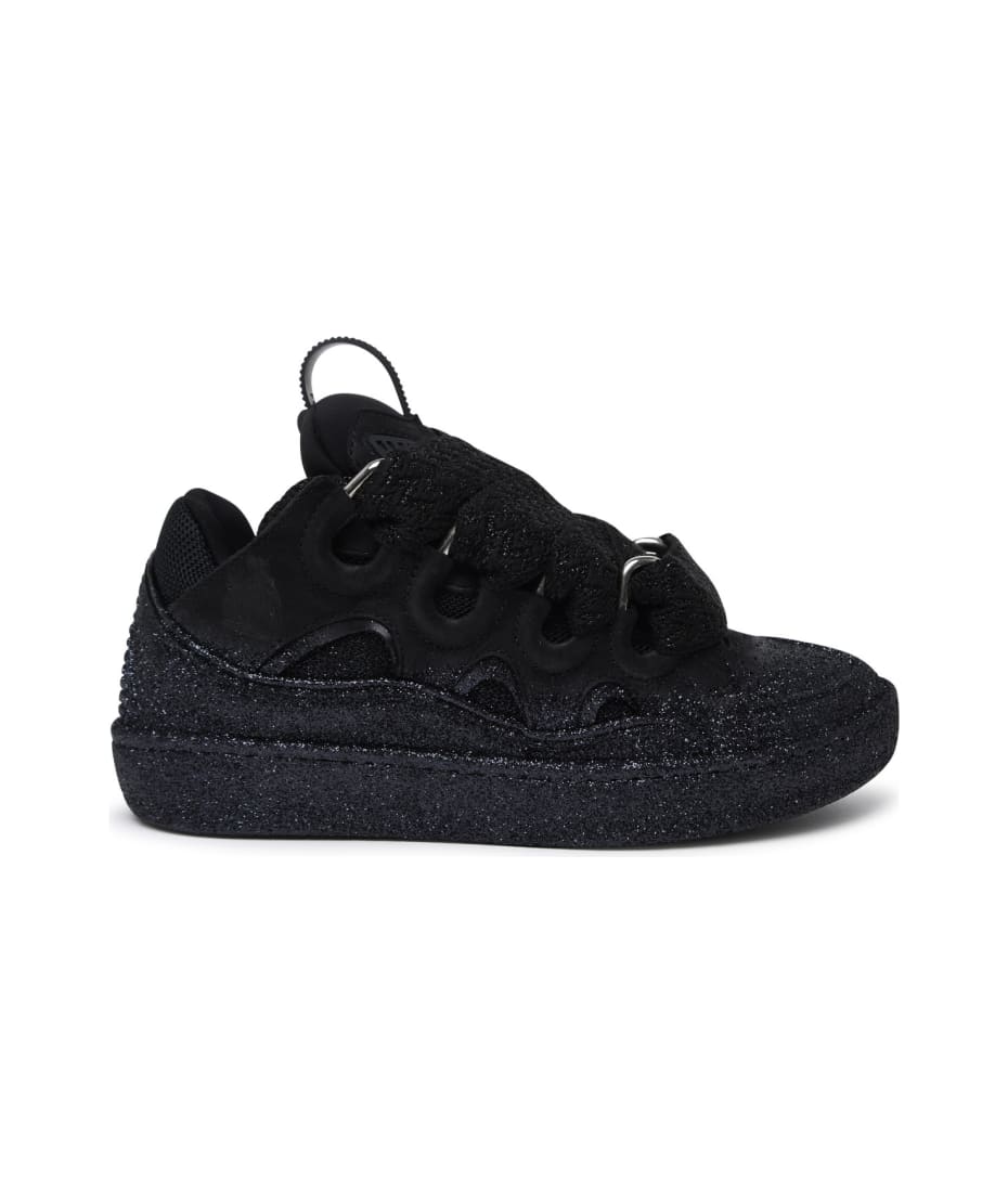 LANVIN 25SS スニーカー ブラック系 Made In Italy LANVIN ブラック スニーカー 24サイズ - メルカリ