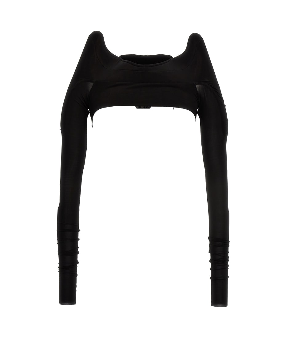 Rick Owens Strobe Bolero T-Shirt XS 黒