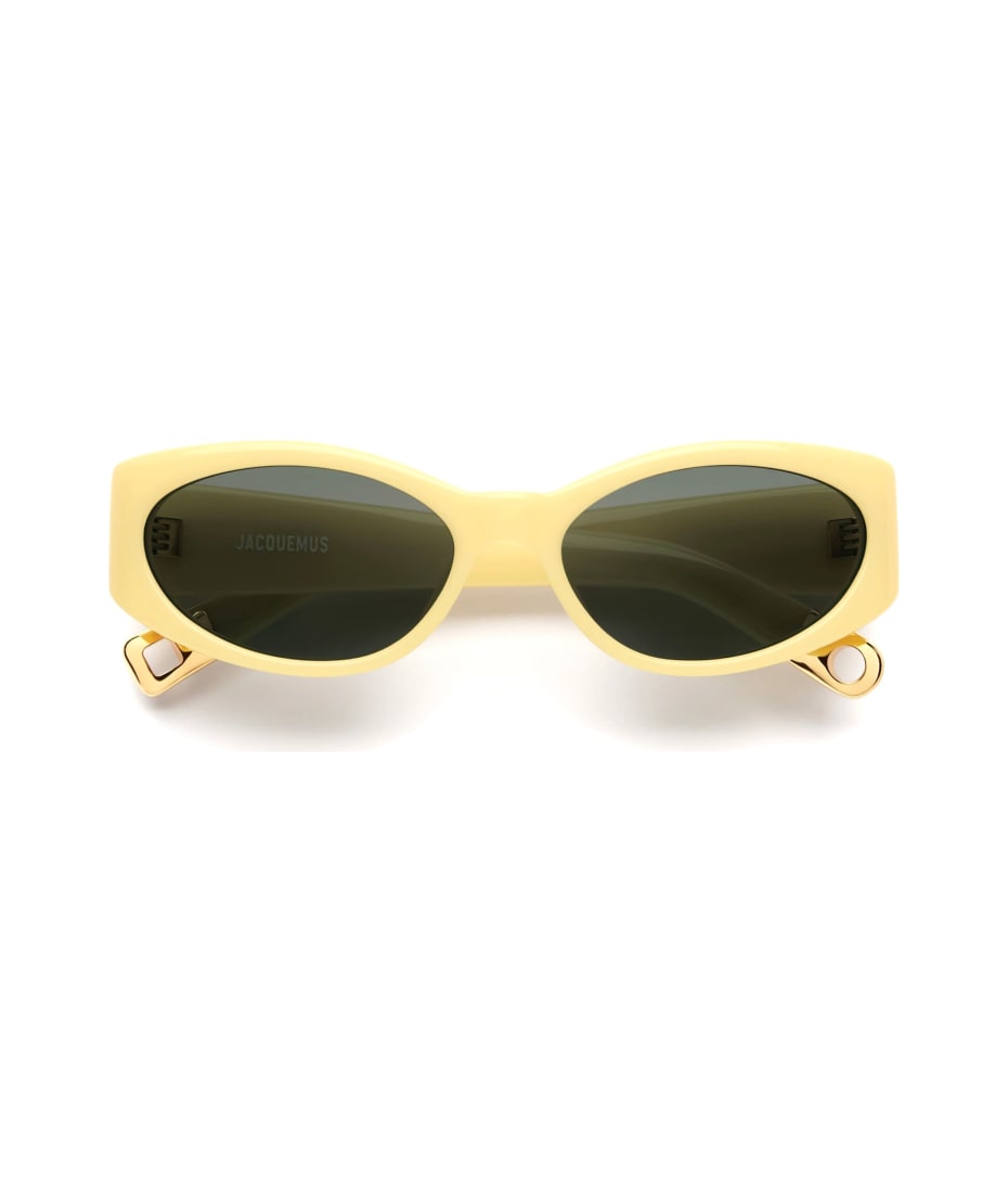 サングラス JACQUEMUS Woman Sunglasses Yellow JAC47C3SUN YELLOW Jacquemus Les lunettes tupi - multi yellow – Mondello 1962