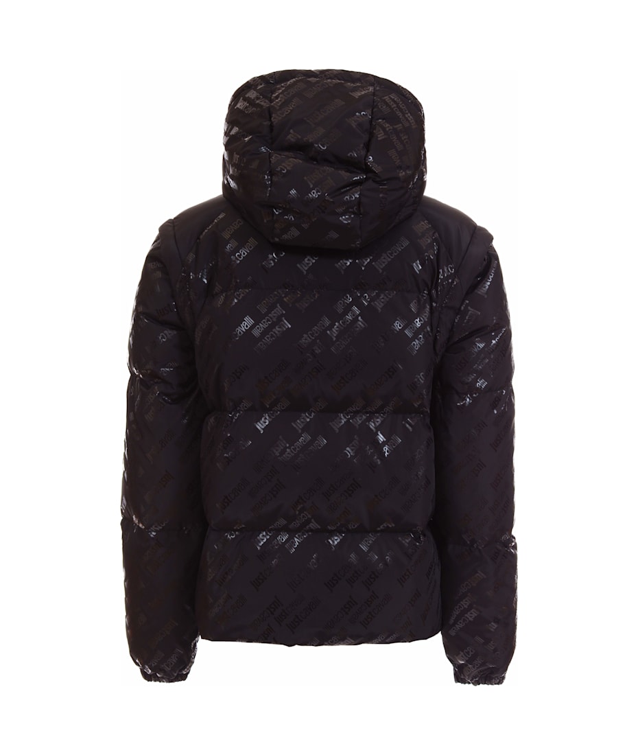 Just Cavalli Black Down Jacket italist