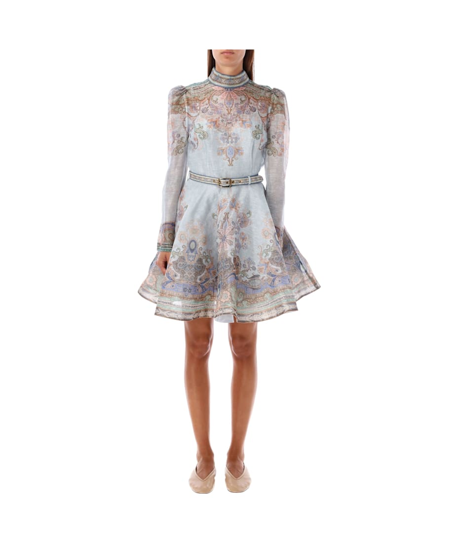 Zimmermann Eden Belted Mini Dress | italist