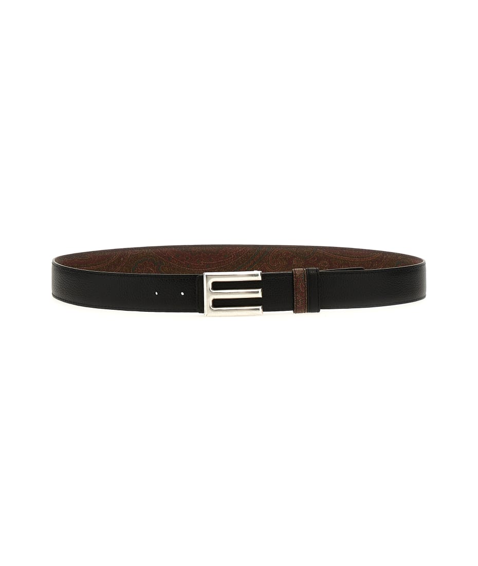 ベルト ETRO LOGO BELT Etro Logo Buckle Reversible Belt | italist