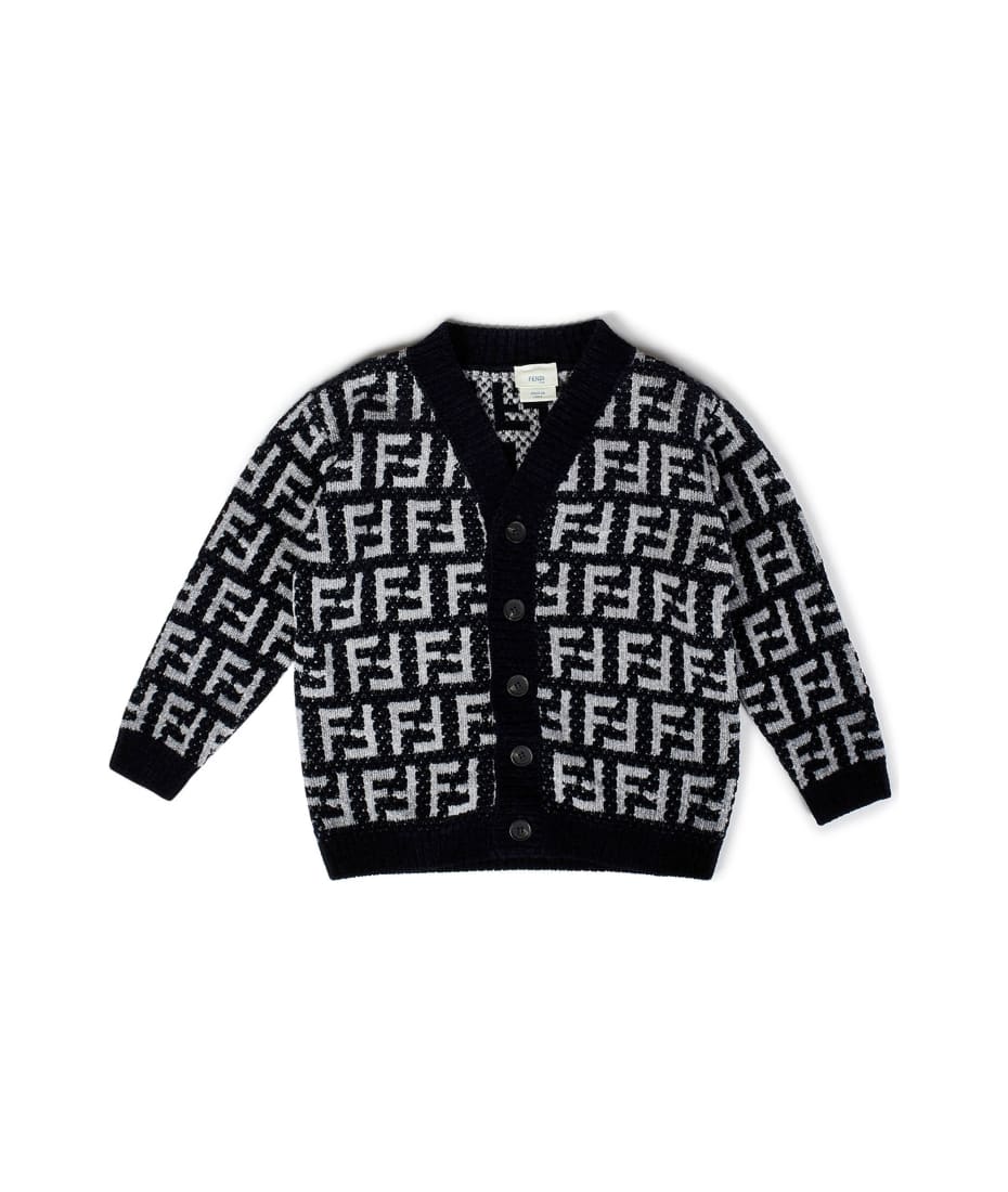 Fendi ロゴプリント カーディガン Fendi Kids Cardigans | italist