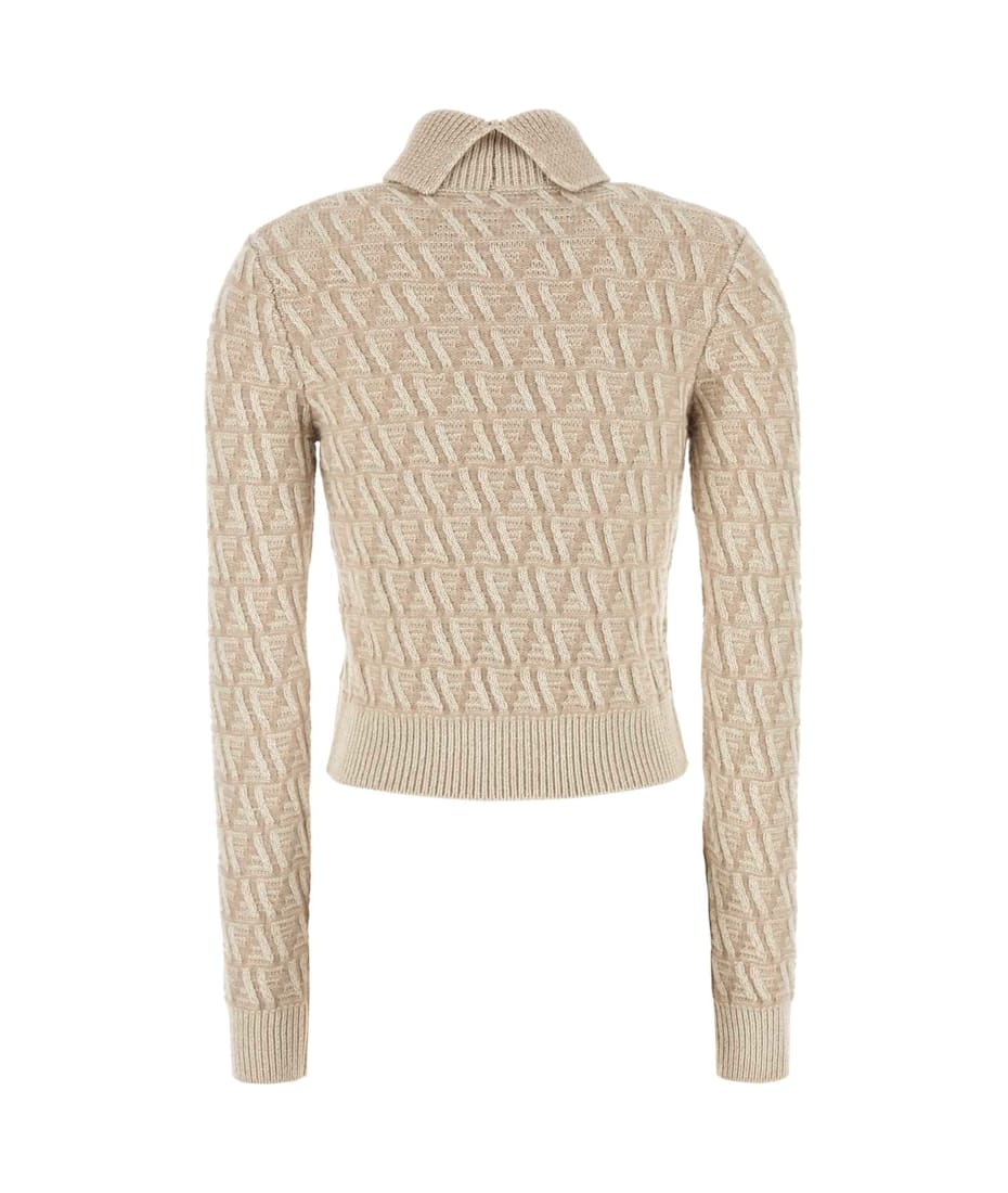 【送料&関税込】Fendi Embroidered Wool Blend Sweater Fendi Embroidered wool blend sweater | The Fashion Square