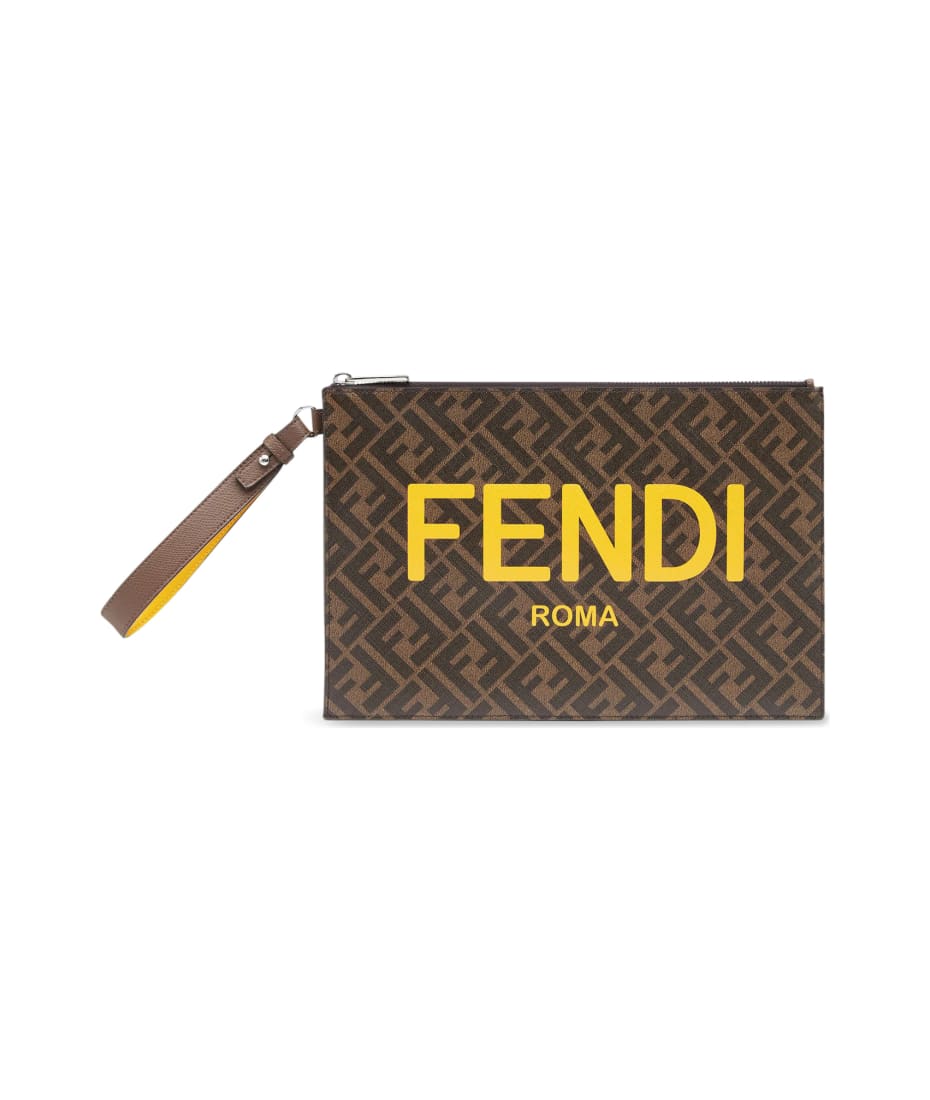 Fendi Men's FF 1974 Luc Flat Pouch