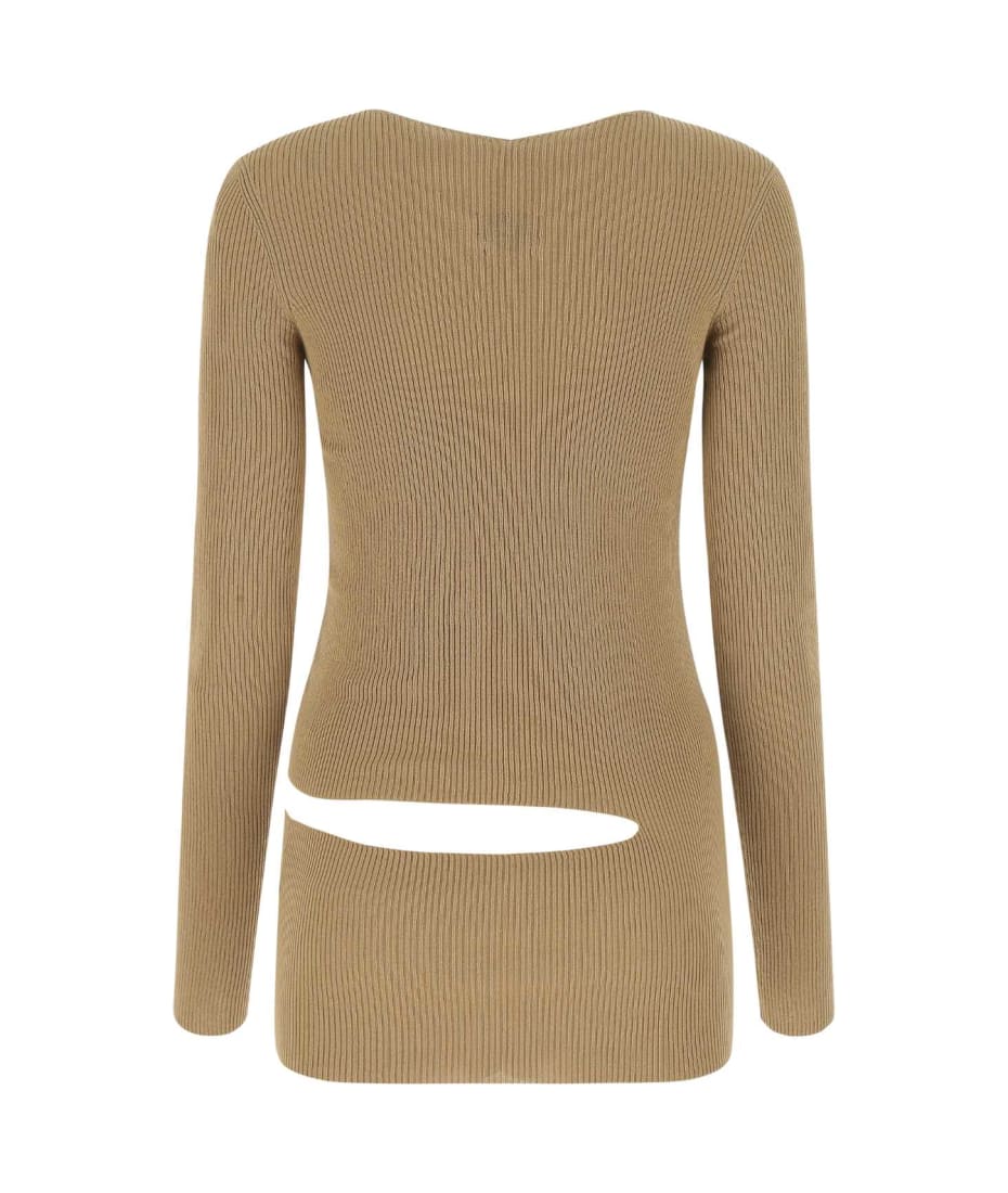 Tシャツ・カットソー QUIRA SS22 Biscuit cotton blend top (Q705CC Q0041) Quira Biscuit Cotton Blend Top | italist