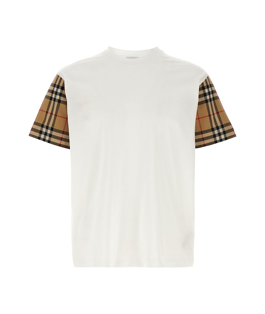 Tシャツ・カットソー BURBERRY 'Carrick' T-shirt White 8073029 Burberry 'carrick' T-shirt | italist