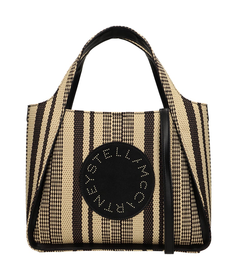 Stella McCartney Tote In Beige Silver | italist