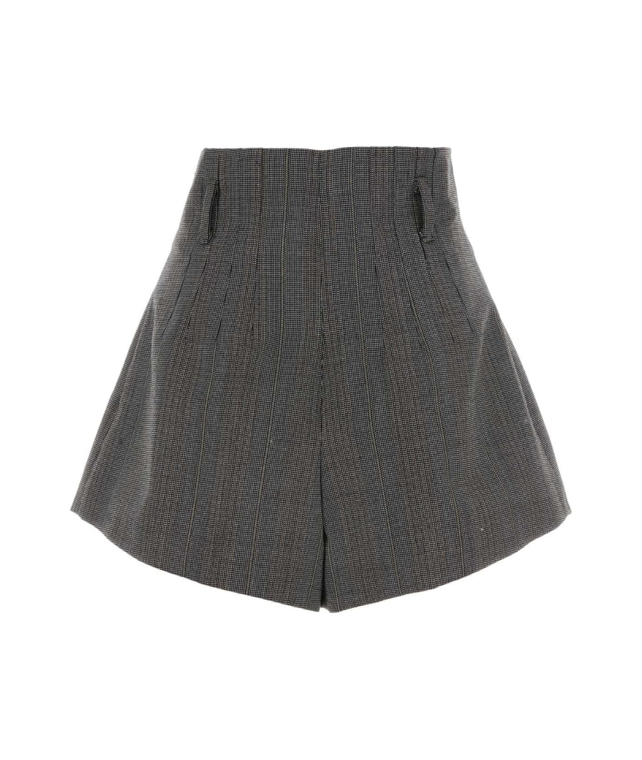 【関税&送料込】Prada Embroidered Wool Shorts Prada Embroidered Wool Shorts | italist