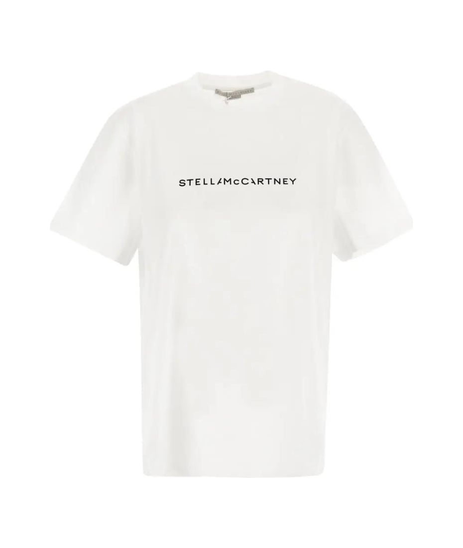 Stella McCartney Logo Print T-shirt - Pure White