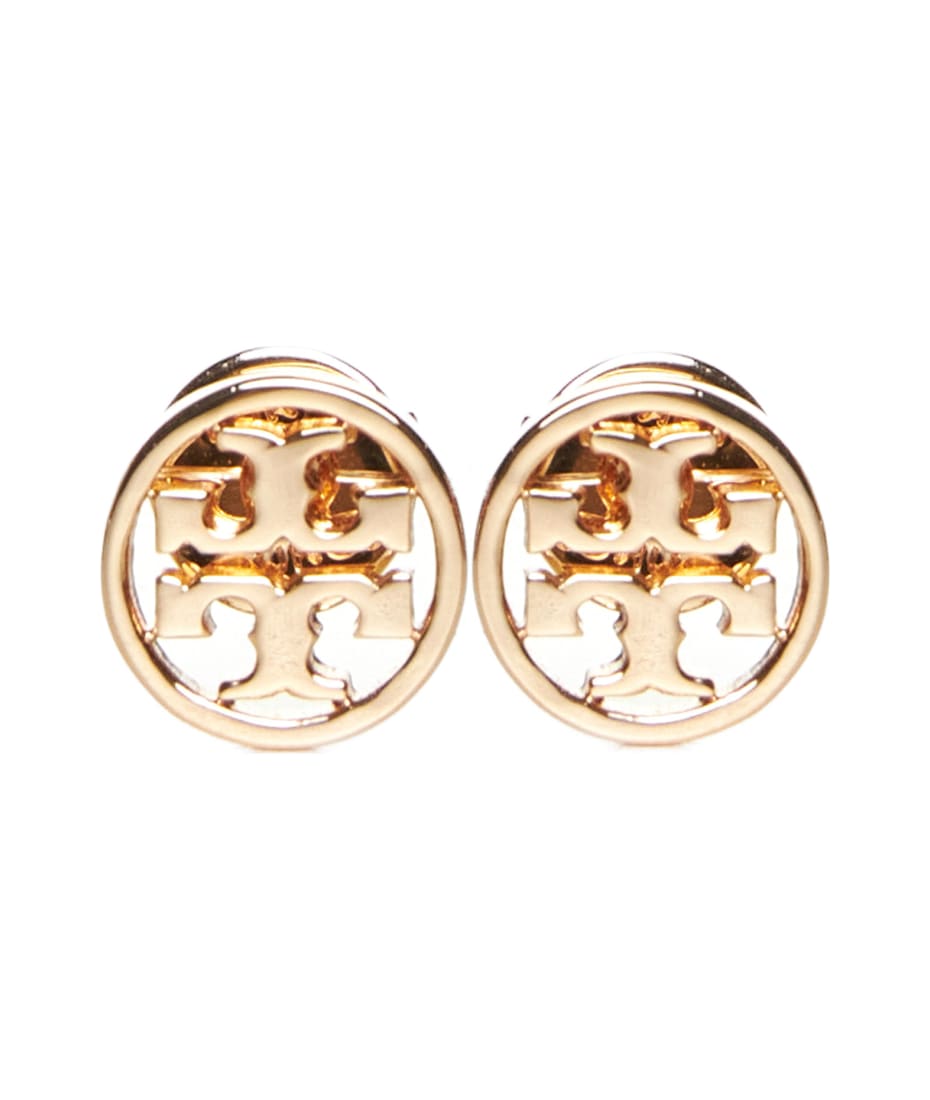 【送料&関税込】Tory Burch Miller Logoed Earrings Tory Burch Miller Logoed Earrings | italist
