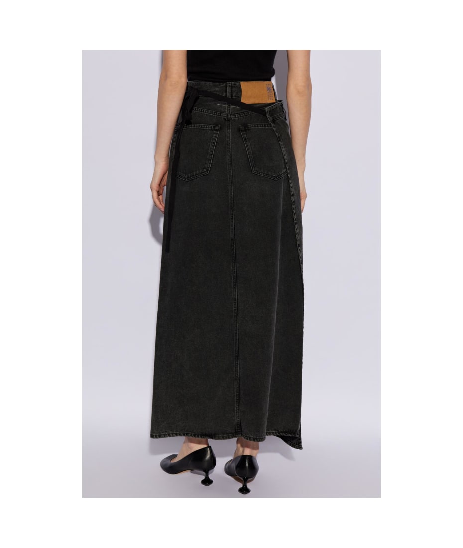 MM6 Maison Margiela Long Denim Skirt | italist