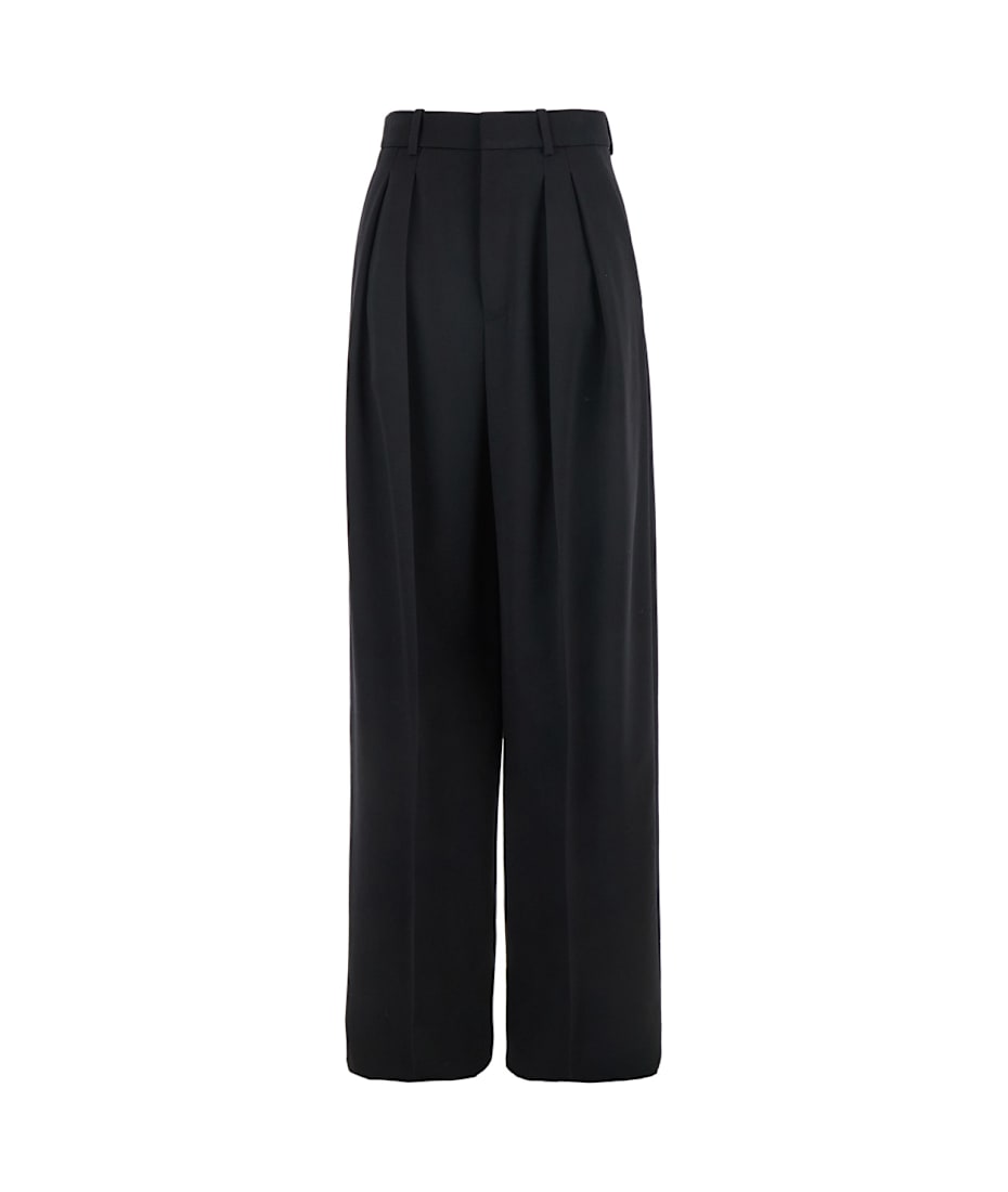 パンツ SAINT LAURENT Black Wool Pant Saint Laurent Black Wool Pant | italist
