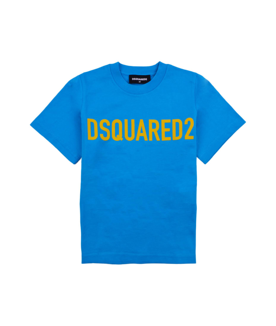 Dsquared2 Cotton T-shirt - Light blue