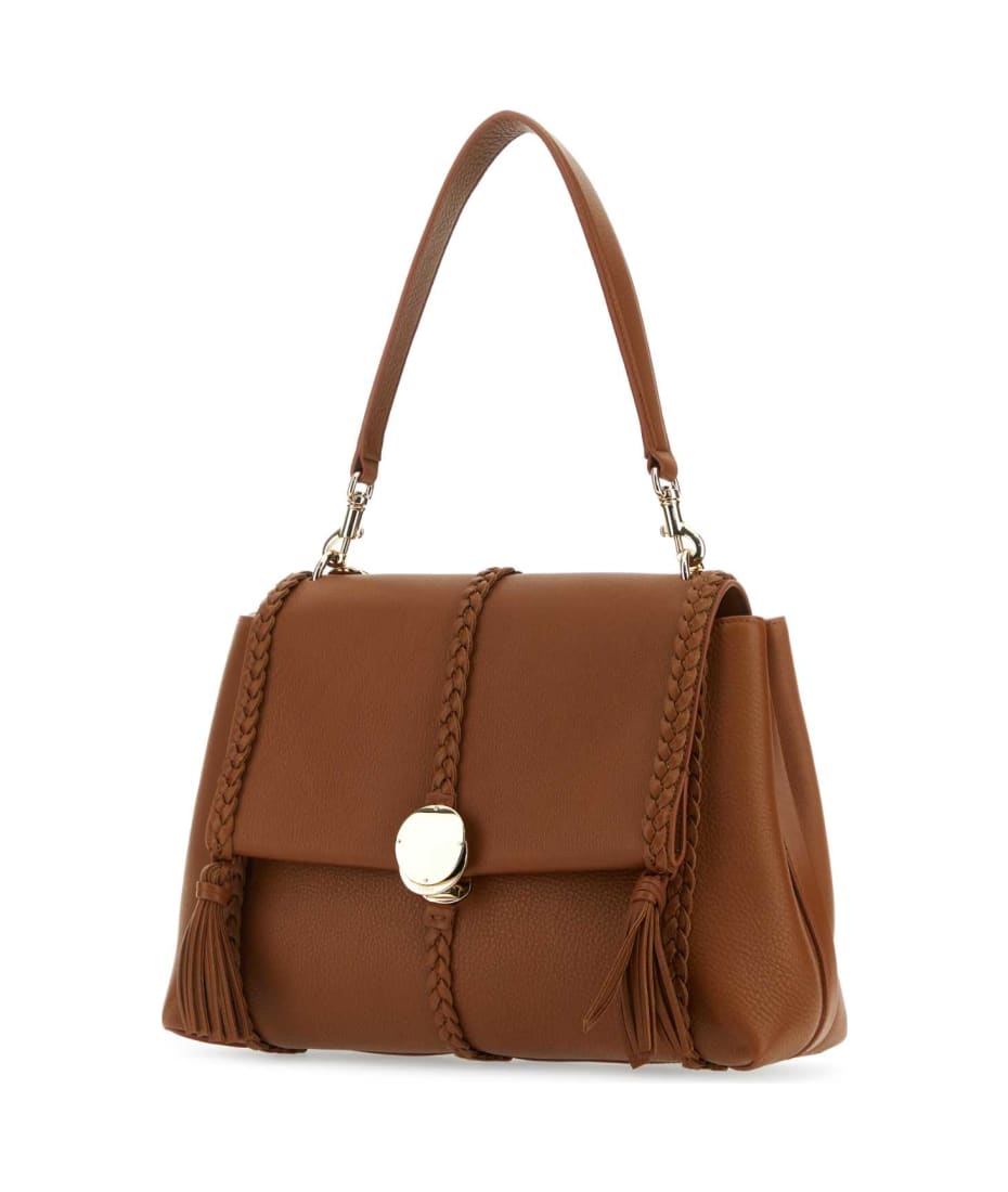 トートバッグ CHLOE Caramel Leather Medium Penelope Handbag Chloé Caramel Leather Medium Penelope Handbag | italist