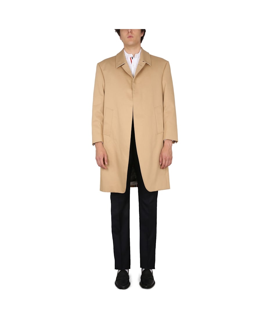 Thom Browne｜COATS (FOC300V 00249 250) Mackintosh High Armhole Chesterfield Overcoat | Thom Browne
