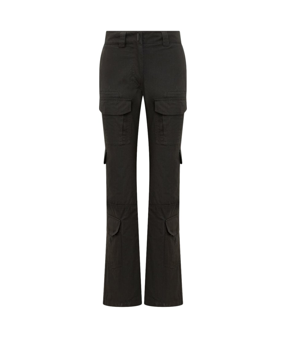 Bootcut Multipockets Cargo Trousers
