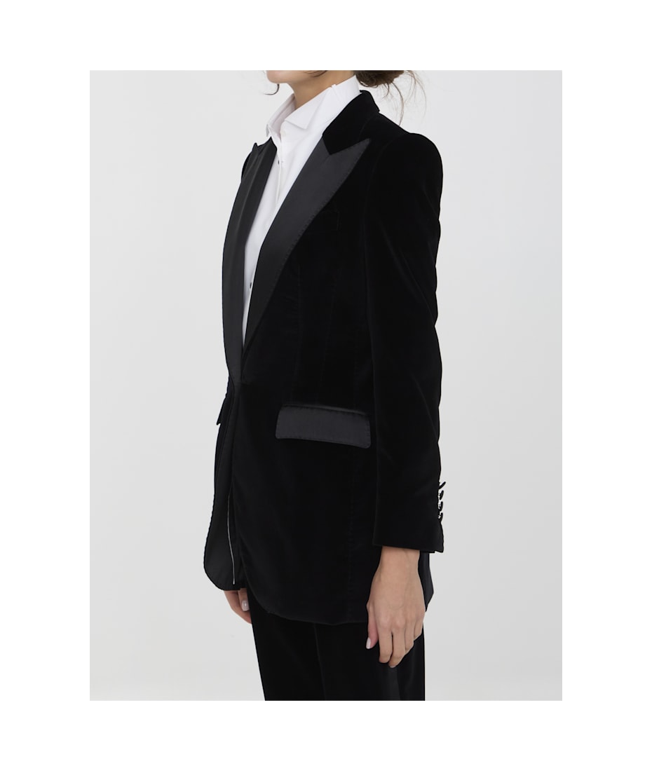 ジャケット Dolce & Gabbana Velvet tuxedo jacket Velvet tuxedo jacket in Purple for Men | Dolce&Gabbana® US