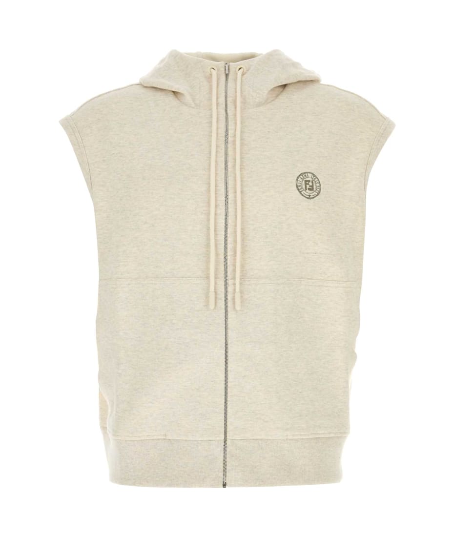 【関税&送料込】Fendi Melange Crema Stretch Sweatshirt Fendi Melange Crema Stretch Sweatshirt | italist