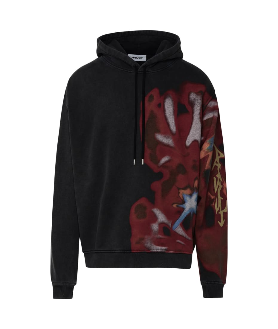 AMBUSH Graphic printed Drawstring Hoodie italist