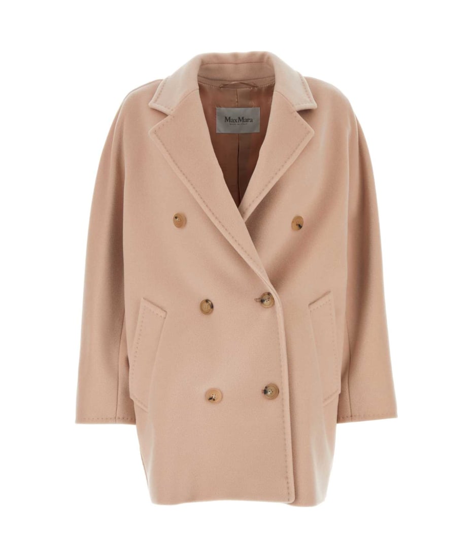 コート Max Mara Pastel Pink Wool Blend Rebus Coat Max Mara Pastel Pink Wool Blend Rebus Coat | italist, ALWAYS