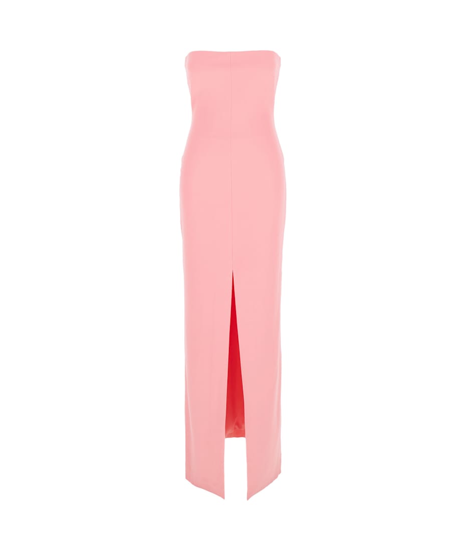 donna twist front maxi dress Azure Flowy Chiffon Front Twist Maxi Dress