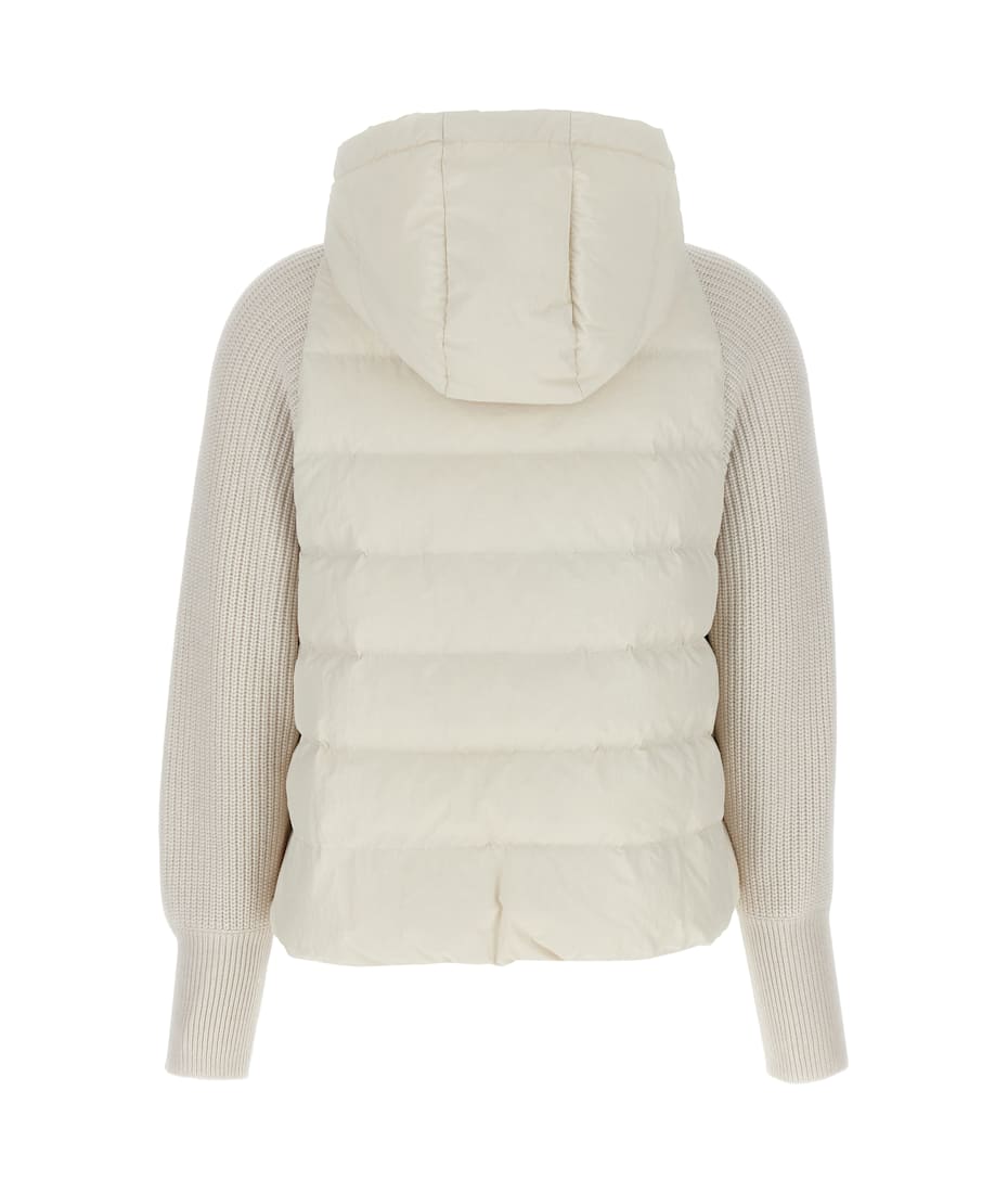 【関税＆送料込み】Brunello Cucinelli Two-Material Puffer J Brunello Cucinelli Two-material Puffer Jacket | italist