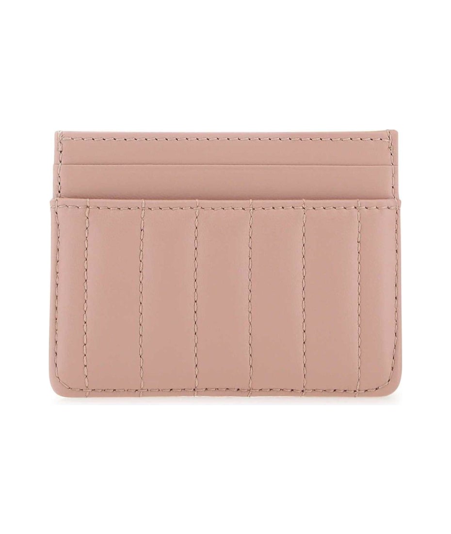 Burberry Logo Plaque Quilted Card Holder | italist