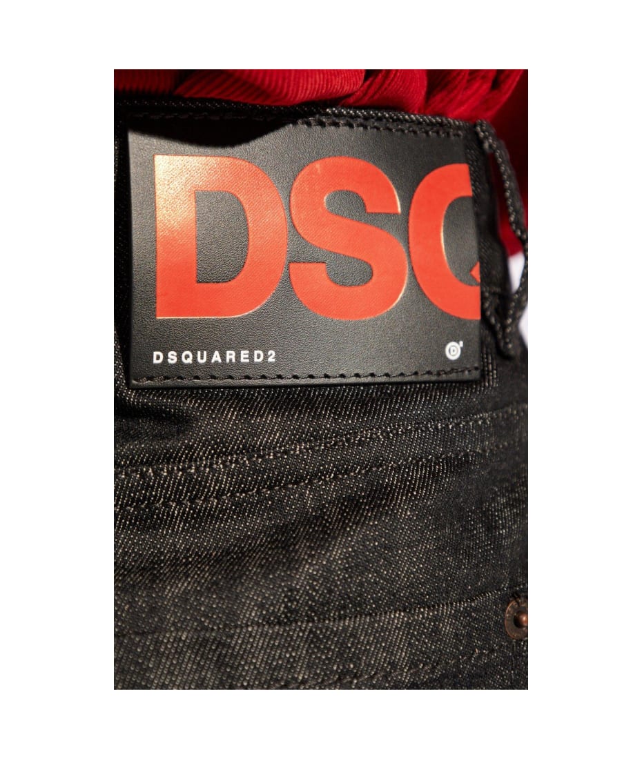 【送料&関税込】Dsquared2 Logo-patch Wide-leg Traveller Jean Dsquared2 Logo Patch Wide Leg Traveller Jeans | italist