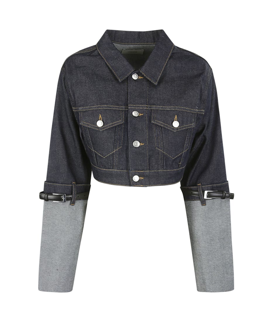 Cropped Hybrid Denim Jacket