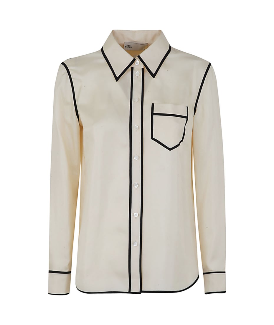 Tory Burch Silk Twill Brigitte Shirt | italist