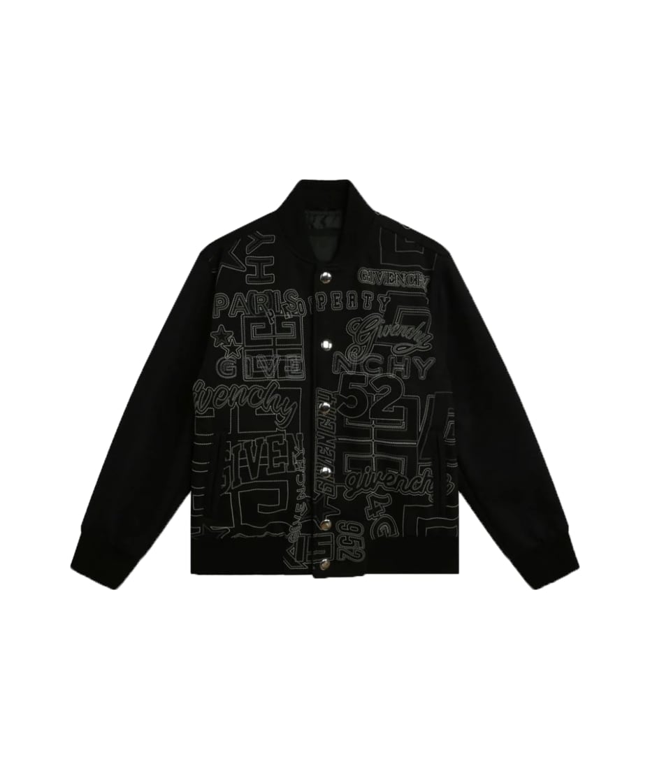 Givenchy Bomber Jacket With Embroidery - Back