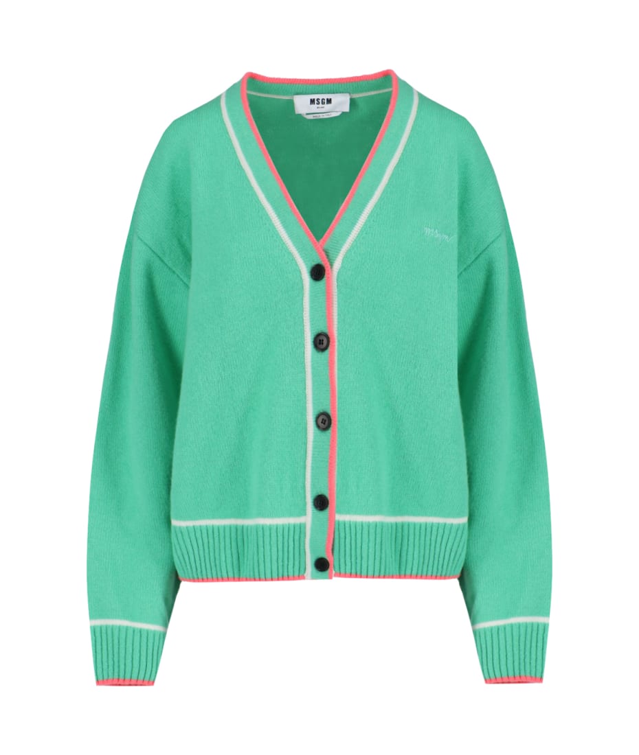 【送料&関税込】MSGM V-neck Cardigan MSGM V-neck Cardigan | italist
