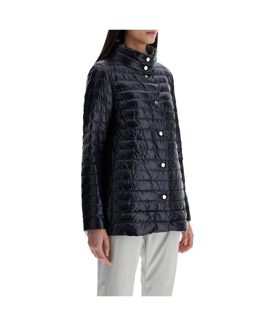 【関税込み】herno Reversible long jacket Herno Quilted reversible long length front pockets | The